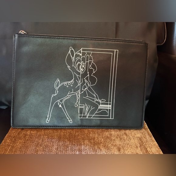 Beautiful Large Givenchy Bambi Pouch Clutch